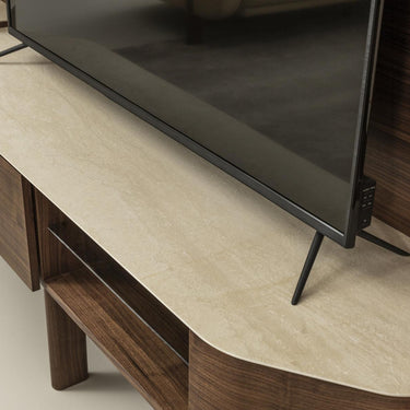 Atlas TV szekrény mogyoróbarna