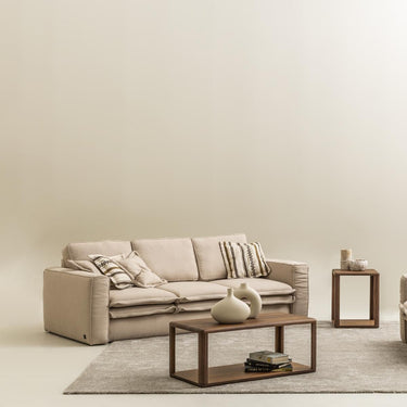 Bukowsky 3 személyes kanapé világosbarna