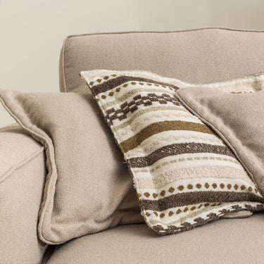 Bukowsky 3 személyes kanapé világosbarna