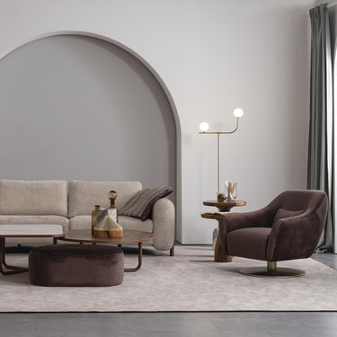 Capella fotel sötétbarna