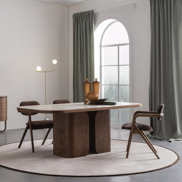 Capella étkezőszék barna