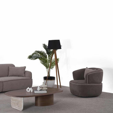 Evole fotel sötétbarna