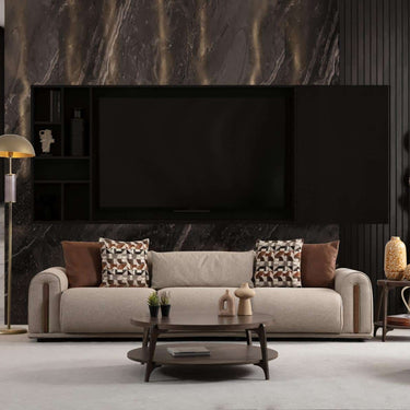 Grande 4 személyes kanapé bézs