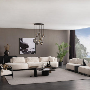 Grande relax kanapé bézs