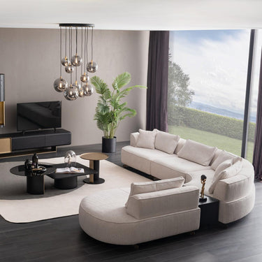 Grande sarokkanapé bézs