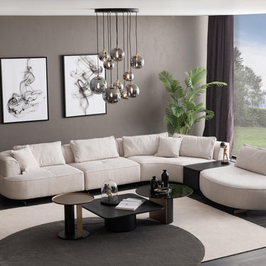 Grande sarokkanapé bézs