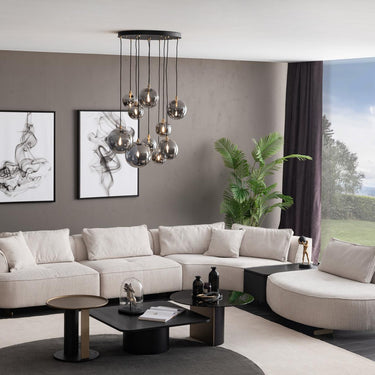 Grande sarokkanapé bézs