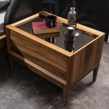 Karizma éjjeliszekrény világosbarna (2 db)