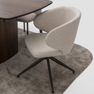 Mateo étkezőasztal sötétbarna 220 cm