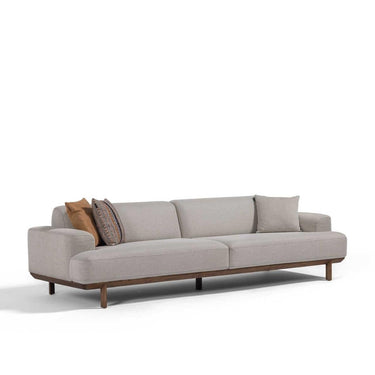 Merlin 4 személyes kanapé világosszürke