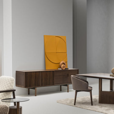 Monolog tálalószekrény sötétbarna 226 cm