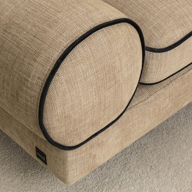 Porto 4 személyes kanapé világosbarna