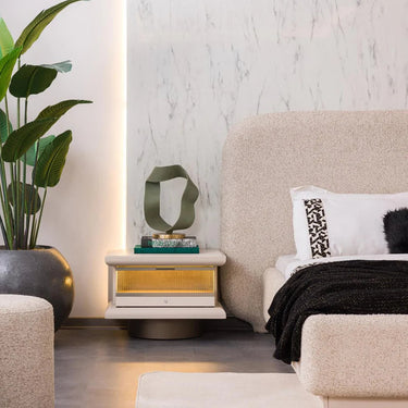 Sahara éjjeliszekrény világosbarna