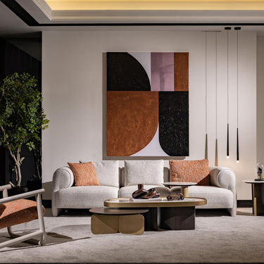 San Vito 3 személyes kanapé bézs