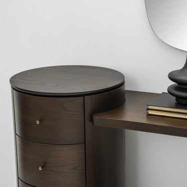 SOHO konzolasztal sötétbarna