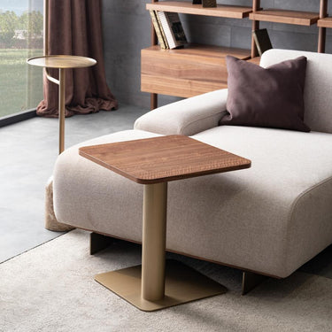 Wagon lerakóasztal világosbarna