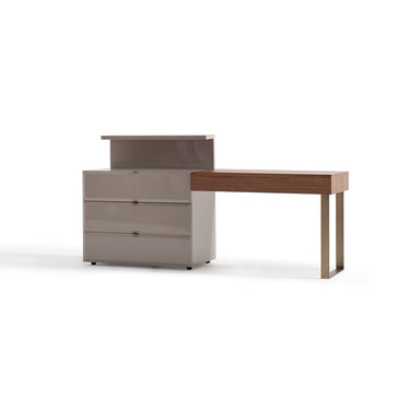 Wagon fiókos modul sminkasztalhoz (2 részes) bézs