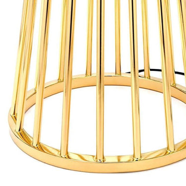 Elka állólámpa 145 cm fekete-arany